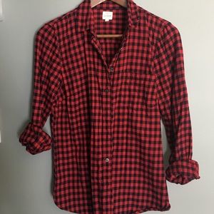 Jcrew plaid shirt
